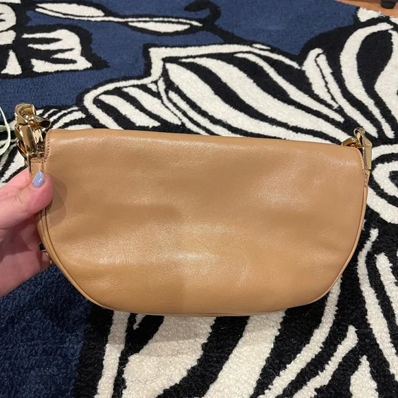 Burberry small Olympia leather shoulder bag with chain shoulder strap - Picture 9 of 10